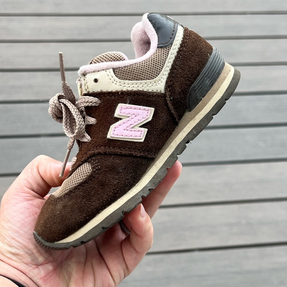 New Balance Kids' Brown Sneakers